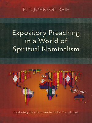 cover image of Expository Preaching in a World of Spiritual Nominalism
